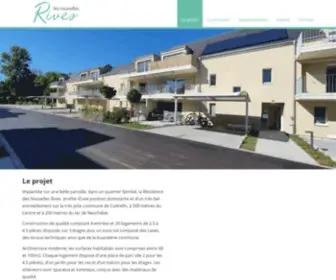 Les-Nouvelles-Rives-Cudrefin.ch(Le projet) Screenshot