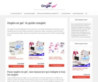 Les-Ongles-DE-Sashka.fr(Ongle en gel) Screenshot