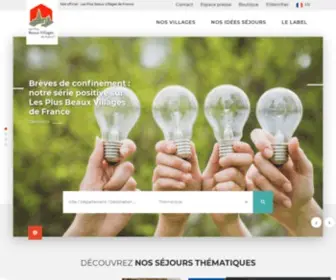 Les-Plus-Beaux-Villages-DE-France.org(Site officiel) Screenshot