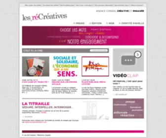 Les-Recreatives.com(Les réCréatives) Screenshot