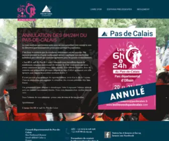 Les6Heuresdupasdecalais.com(Les 6 heures du Pas) Screenshot