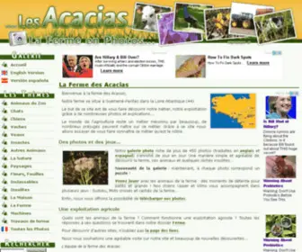 Lesacacias.net(La Ferme des Acacias) Screenshot