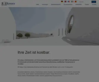 Lesaco.de(Haushälterin) Screenshot