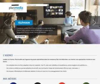 Lesagencestv.com(Plurimédia) Screenshot