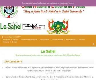 Lesahel.org(Le Sahel) Screenshot