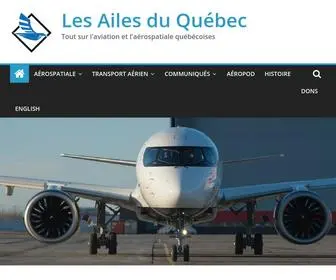 Lesailesduquebec.com(Mot de l'éditeur) Screenshot