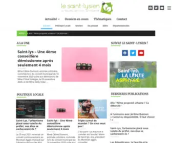 Lesaintlysien.com(Le Saint) Screenshot