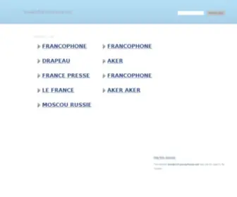 Lesakerfrancophone.net(Dit domein kan te koop zijn) Screenshot