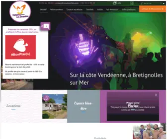 Lesalouettes.com(Camping Brétignolles sur Mer 4 étoiles) Screenshot