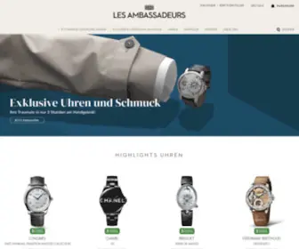 Lesambassadeurs.ch(Les Ambassadeurs) Screenshot