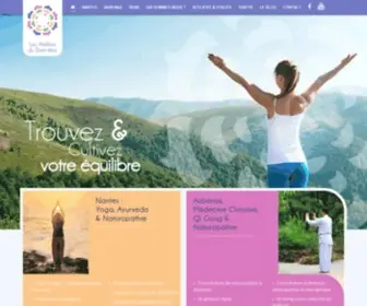 Lesateliersdubienetre.net(Cours de yoga à Nantes et de Qi Qong Ardèche) Screenshot