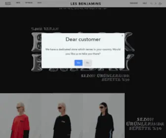 Lesbenjamins.com(Spring Summer 2019 Collection Men & Women) Screenshot