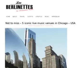 Lesberlinettes.com(Berlin lifestyle) Screenshot