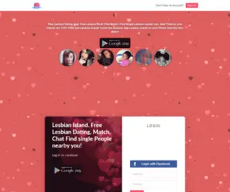 Lesbian.dating(Lesbian Island) Screenshot