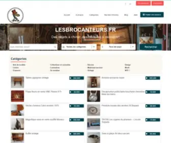 Lesbrocanteurs.fr(Brocante en ligne) Screenshot