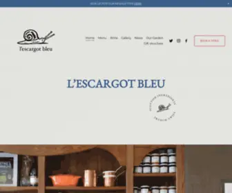 Lescargotbleu.co.uk(L'escargot bleu) Screenshot