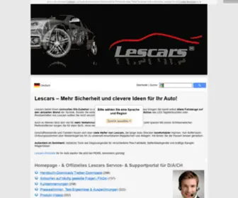 Lescars.de(Homepage) Screenshot