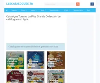 Lescatalogues.tn(Catalogues Tunisie) Screenshot