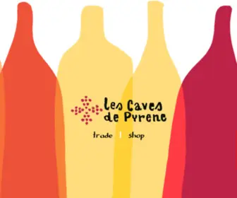 Lescaves.co.uk(Les Caves de Pyrene) Screenshot