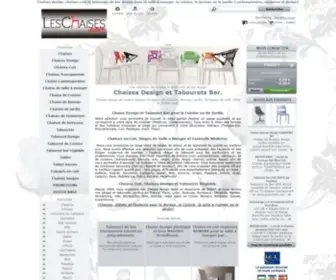 Leschaises.com(Chaise Design et Tabouret de Bar) Screenshot