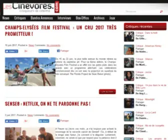 Lescinevores.com(Les Cinévores) Screenshot