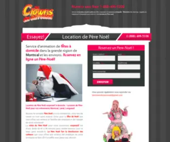 Lesclownsducarrousel.com(Les Clowns du carrousel) Screenshot