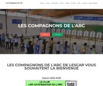 Lescompagnonsdelarc.fr(Les Compagnons de l'Arc) Screenshot