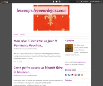 Lescoupsdecoeurdejoss.com(DIY, déco, brico, cuisine, conso, beauté et bien d'autres choses) Screenshot