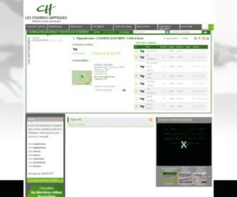Lescourseshippiques.com(Les Courses Hippiques/06/DAX) Screenshot