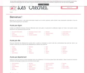 Lescreches.fr(Vous propose toutes les informations pratiques pour trouver un mode d'accueil pour votre enfant) Screenshot