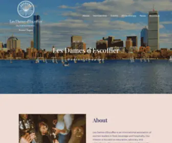 Lesdamesboston.org(Les Dames d’Escoffier Boston) Screenshot