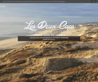 Lesdeuxcaps.fr(Grand Site des Deux Caps) Screenshot