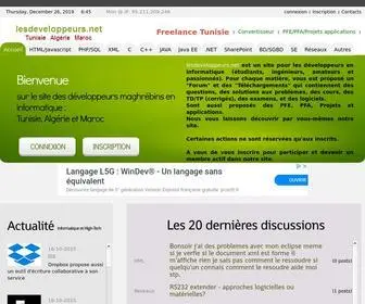 Lesdeveloppeurs.net(Le forum des d) Screenshot