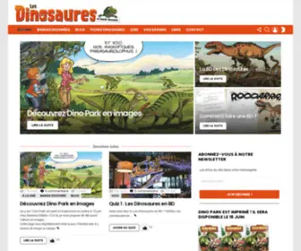 Lesdinosaures.net(Les Dinosaures en BD) Screenshot