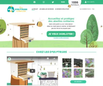 Lesdorloteurs.fr(Les Dorloteurs d'Abeilles) Screenshot