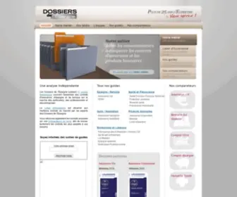 Lesdossiers.com(Les Dossiers de l'Epargne) Screenshot