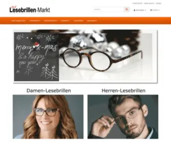 Lesebrillen-Markt.de(Lesebrille günstig online kaufen) Screenshot