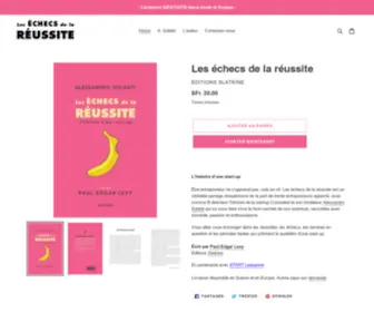 Lesechecsdelareussite.com(Les echecs de la reussite) Screenshot