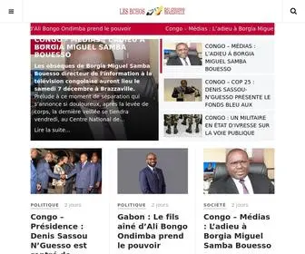 Lesechos-Congobrazza.com(Les Echos du Congo Brazzaville) Screenshot