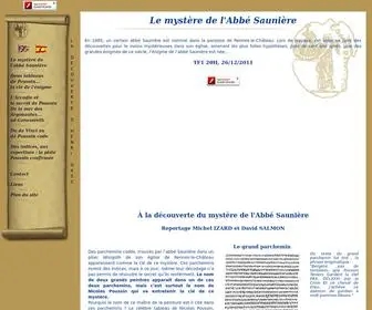 Lesecretdepoussin.com(Le secret de Poussin) Screenshot