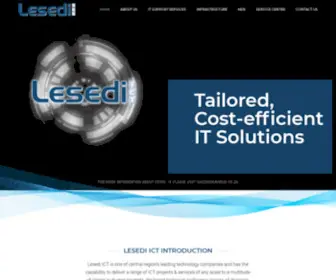 Lesedi-ICT.co.za(Leading Technology Company) Screenshot