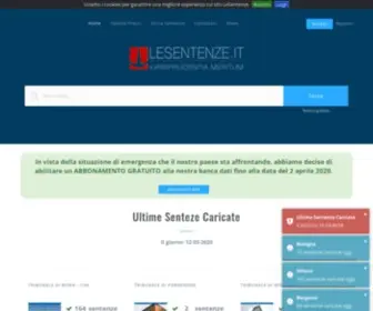 Lesentenze.it(Banca Dati Sentenze di Merito) Screenshot