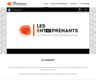 Lesentreprenants.fr(Lesentreprenants) Screenshot