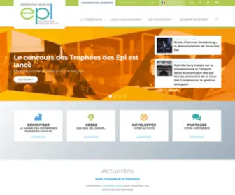 Lesepl.fr(Présentation des EPL : Sociétés d'économie mixte (Sem)) Screenshot