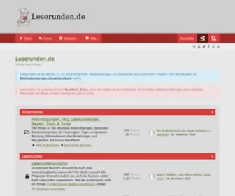 Leserunden.de(Bücher) Screenshot