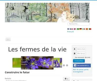 Lesfermesdelavie.fr(Les fermes de la vie) Screenshot