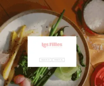 Lesfilles.be(Les Filles) Screenshot