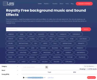 Lesfm.net(Royalty free music download MP3) Screenshot