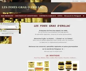 Lesfoiesgrasderillac-Shop.fr(Lesfoiesgrasderillac Shop) Screenshot