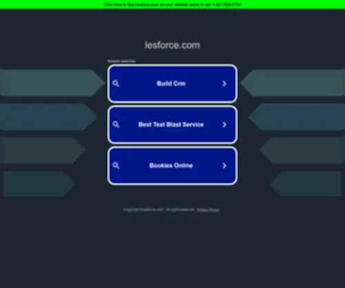 Lesforce.com(lesforce) Screenshot
